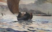 Winslow Homer Returning Fishing Boarts (mk44) Sweden oil painting artist